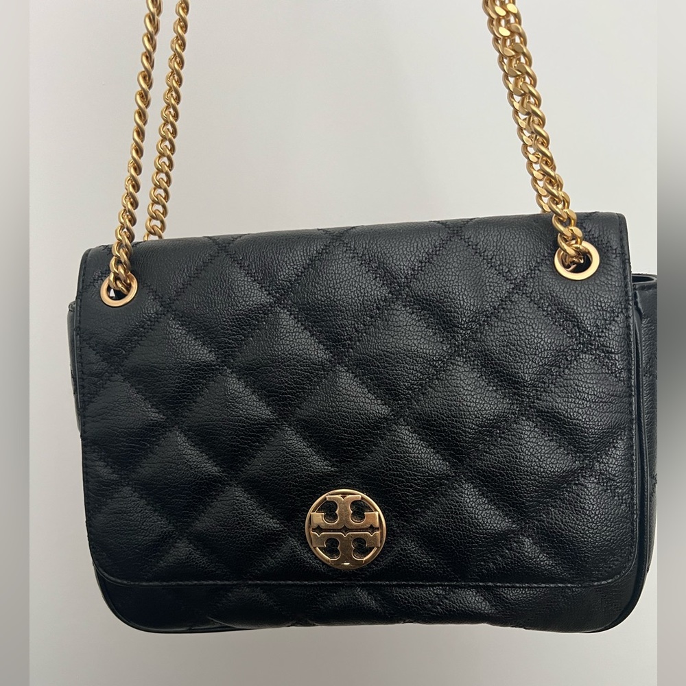 Tory Burch Willa Volcanic Chain Bag Crossbody/ Shoulder